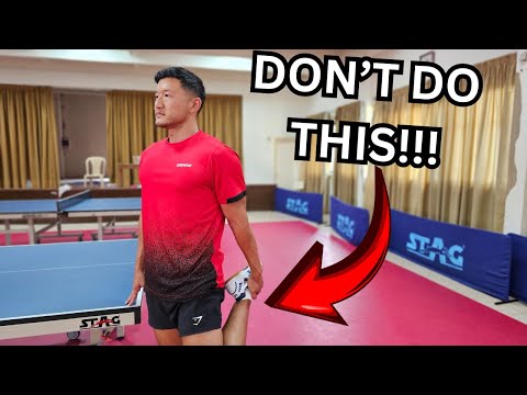 How To Warmup For Table Tennis (Off The Table)