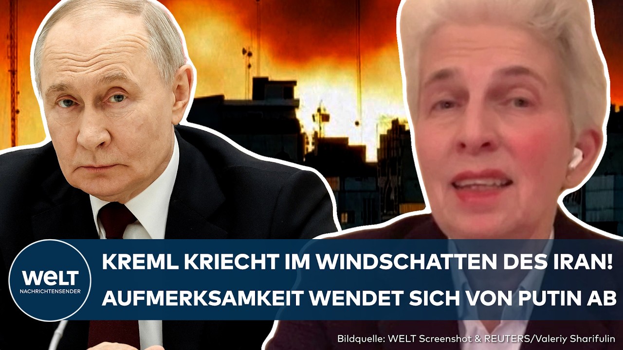 IRAN: Putin profitiert vom Flächenbrand in Nahost! Strack-Zimmermann warnt! "Ukraine ist gefährdet"