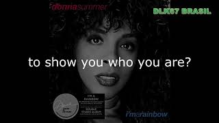 Donna Summer   Back Where You Belong LYRICS SHM &#39;I&#39;m a Rainbow&#39; 1981