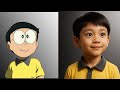 Doraemon Characters In Real Life Inspired By Fujiko F Fujio And Shin Ei Animation Fan Made Skit