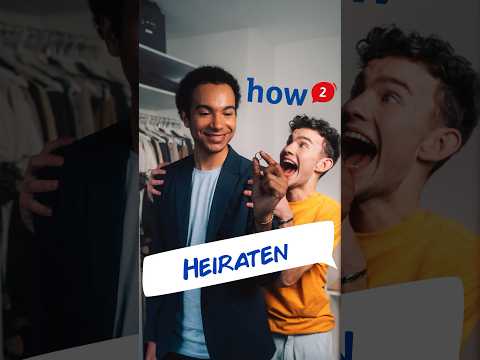 Du willst wissen, wie man heiratet?