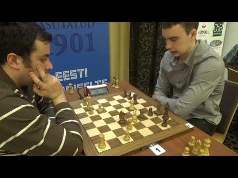 GM Gadir Guseinov - GM Ottomar Ladva, Petrov defense, Blitz chess