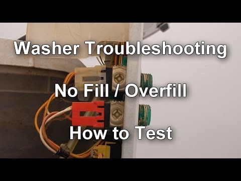 How to Test the Water Valve on your Washer - Not Filling or Overfilling