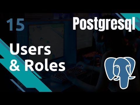 PostgreSQL 15 Droits Rôles et Users | tutos fr