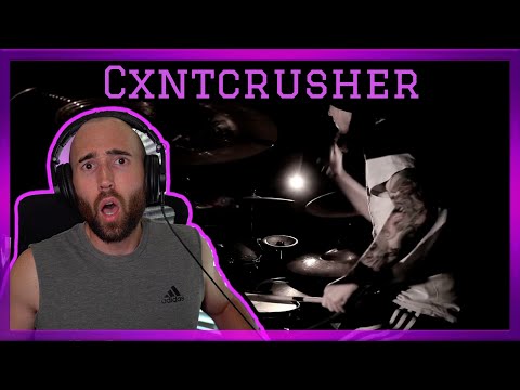 [RAPPER REACTION] INFANT ANNIHILATOR - CXNTCRUSHER DRUM PLAYTHROUGH