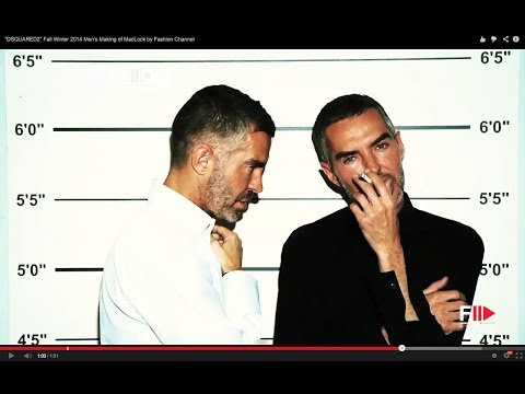 "DSQUARED2" Fall Winter 2014 Men's Making of MadLock by Fashion Channel