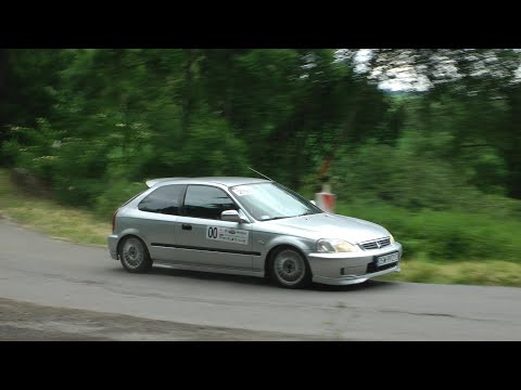 II Marten Rajd Strzeliński 2021 - Jakub Ćwirko / Piotr Kalinowski - Honda Civic