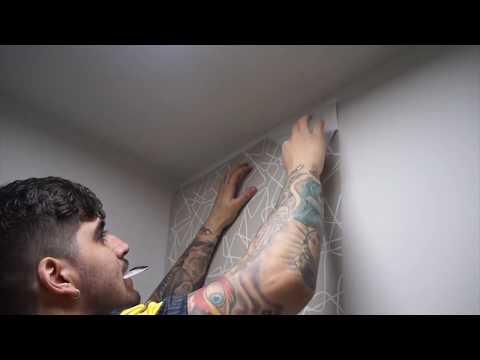 Vídeo: Como colocar papel de parede adesivo: perguntas