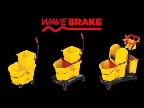 Chariot de lavage WaveBrake® - RUBBERMAID