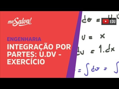 Me Salva! INT26 - Integração por Partes: u.dv - Exercício Resolvido