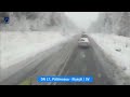 Blocaj Pe DN17 Păltinoasa Ilișești SV Din Cauza Ninsorii Abundente