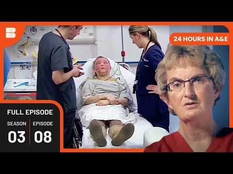 Motorcycle Crash Emergency - 24 Hours in A&E - S03 EP08 - Medical Documentary
