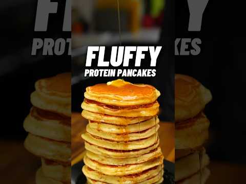 Fluffy Protein Pancakes