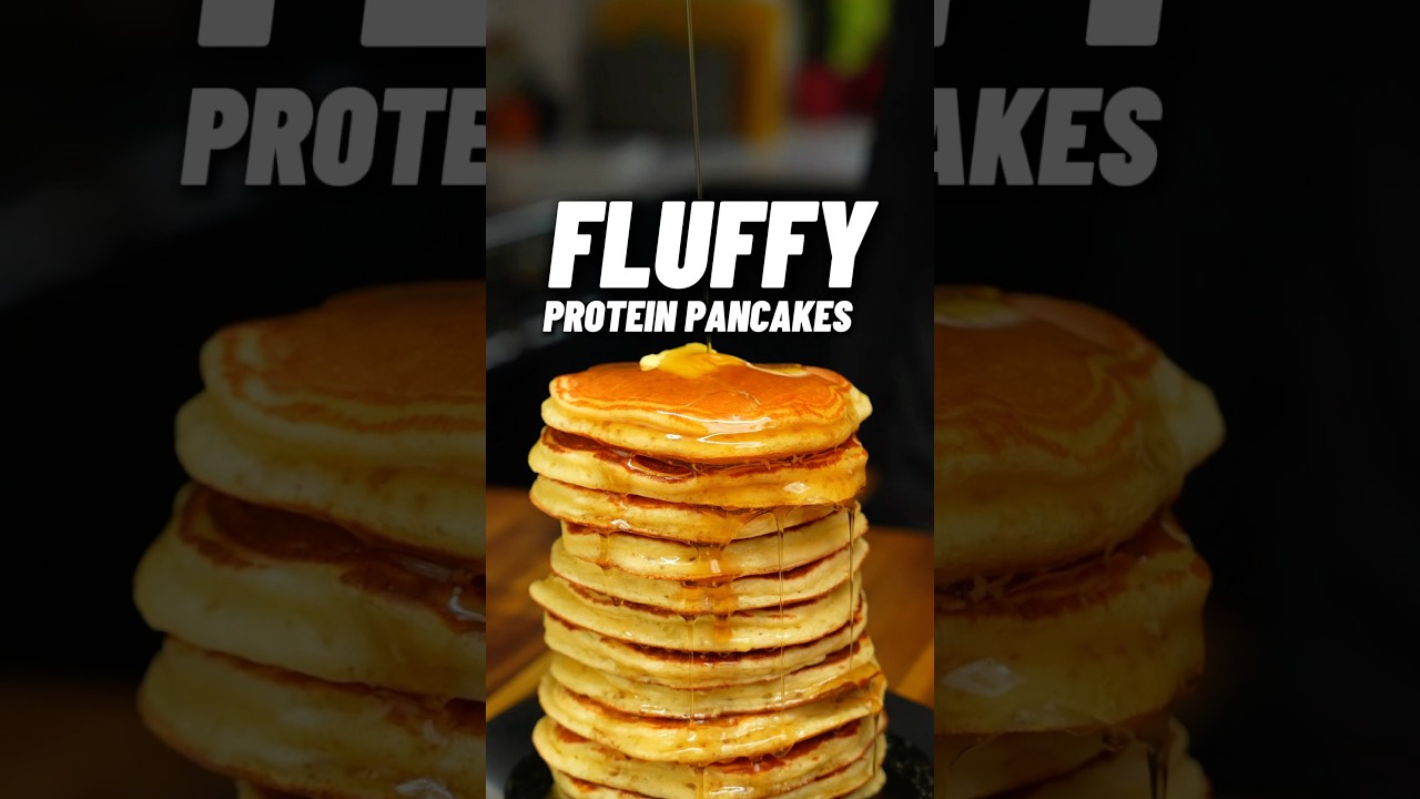 Fluffy Protein Pancakes