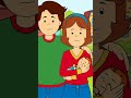 Cute Baby Surprise For Caillou Shorts