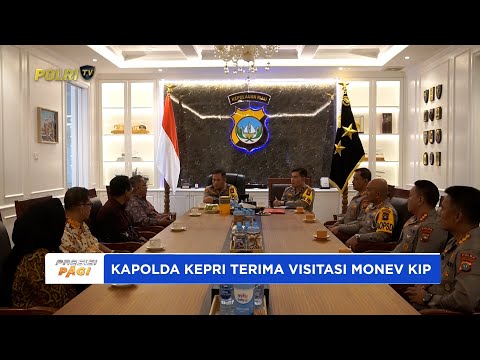 KAPOLDA KEPRI TERIMA VISITASI MONEV KIP 2025 TEGASKAN KOMITMEN TRANSPARANSI