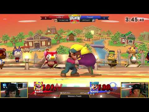 BigWinSmash 30 - Winners Semis - Little Z (Wario) v Poppt1 (Mario)