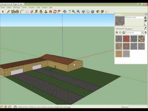 comment construire une maison sur google sketchup