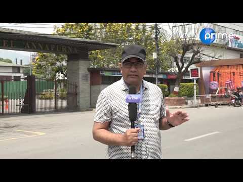 सुनसान छ काठमाडौँ को व्यस्त बजारहरु