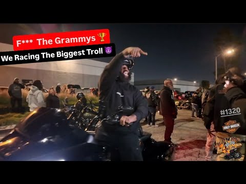 Grammy-Wochenende in L.A. & Wir fahren draußen gegen den größten Troll auf dem Bikeset 😳😤