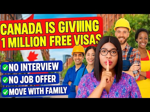 No Job Offer, No Age Limit, No Agent! Move To Canada In 2025🇨🇦🔥 With Family