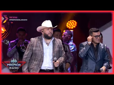 🎵 El Fantasma y Yeison Jiménez juntos en Premios de la Radio 2022