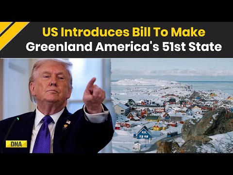 US Greenland News: US Lawmaker Introduces Bill To Make Greenland America's 51st State | World News