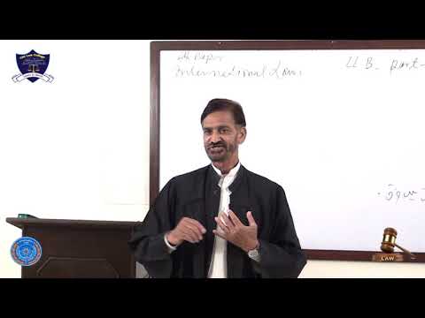 Public International Law Lecture-I