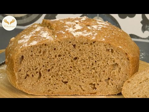 1 Stunde, 1 Trick, 1 perfektes Vollkornbrot aus Dinkelmehl