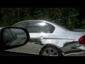 Хормированная БМВ на улицах Москвы | Chrome BMW in Moscow streets 