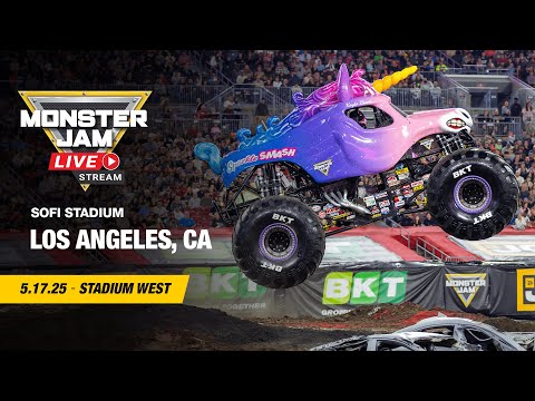 Monster Jam: Los Angeles, CA  (Full Event) | May 17, 2025 | Stadium West