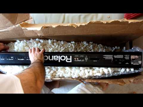 Roland V-Synth Unboxing w/ zircon! (Plus bonus studio tour)