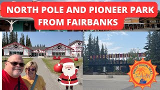 North Pole Alaska 🎅 & Pioneer Park Fairbanks | Alaska Cruise Pre-Trip Tour