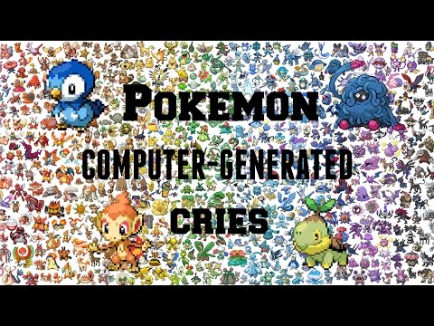 Pokemon | Generation 4 Original Cries