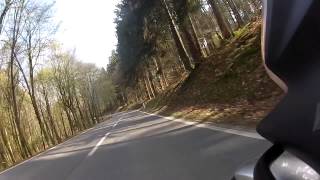 preview picture of video 'Motorradtour im Wetteraukreis - GoPro Hero 2 HD - Honda NC700X'