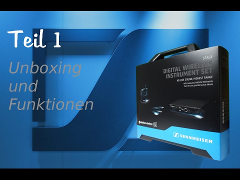 Teil 1 - Sennheiser EW D1 - Unboxing und Funktionsübersicht