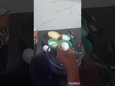 Basic spong cake with egg