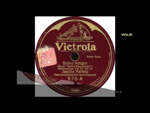 VICTROLA  Violin - Jasha Heifetz.  Two songs 970 A,B   VTS_01_1.VOB