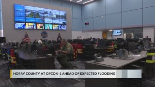 Horry County moves to OPCON 1, activates emergency operations center ahead of flooding from Tropical