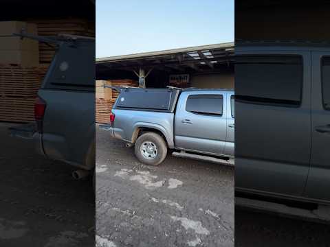 Expedition Truck Cap from Overland Vehicle Systems for Toyota Tacoma #tacoma #overland #toyota