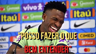 VEJA O QUE ELE DISSE! VINI JR REBATE COMENTÁRIOS A RESPEITO DE CARNE DOURADA DA SELEÇÃO BRASILEIRA