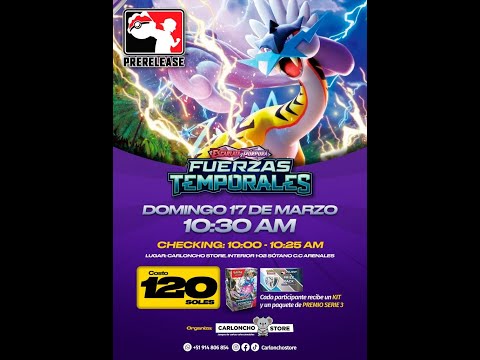 Pre release Fuerzas Temporales en Carloncho Store