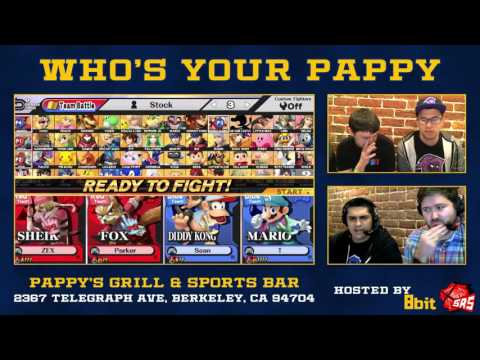 Who's Your Pappy #5 Doubles Grand Finals: Zex/Xzax vs Sean/Trevonte