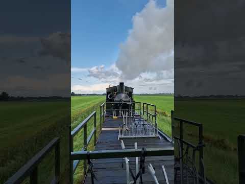 Hoorn to Medemblik steam train #steamtrains #travel #train #railway #Museumstoomtram