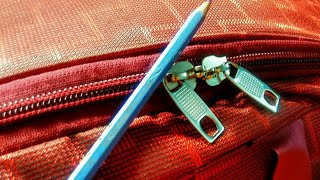 How to fix a Stuck Zipper ? I can help you 🔥