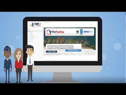 eLearning course on Biofouling Management promotional video