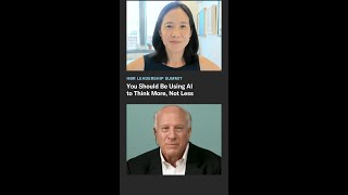 You Should Be Using AI to Think More, Not Less
