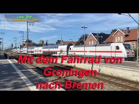 Groningen die Fahrradstadt - Teil 3 - Groningen-Bremen mit Zug