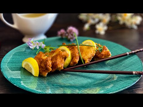 POLLO AL LIMÓN, ESTILO CHINO FACILÍSIMO.
