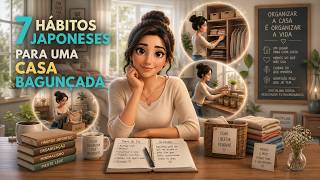 7 SEGREDOS JAPONESES para manter a CASA LIMPA  e ORGANIZADA todos os dias